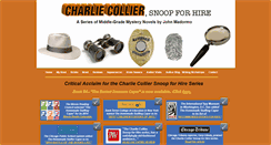 Desktop Screenshot of charliecolliersnoopforhire.com