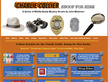 Tablet Screenshot of charliecolliersnoopforhire.com